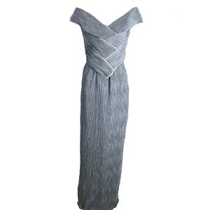 Vintage pleated gown